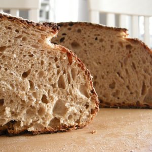artisan sourdough bread baking