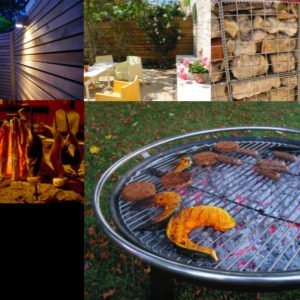 living and cooking outside, outdoor cooking, outdoor pizza oven, outdoor kitchen,