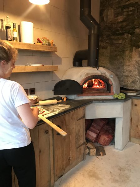PIZZA OVEN WITH TWO ENTRY ARCHES- YES 2! 2