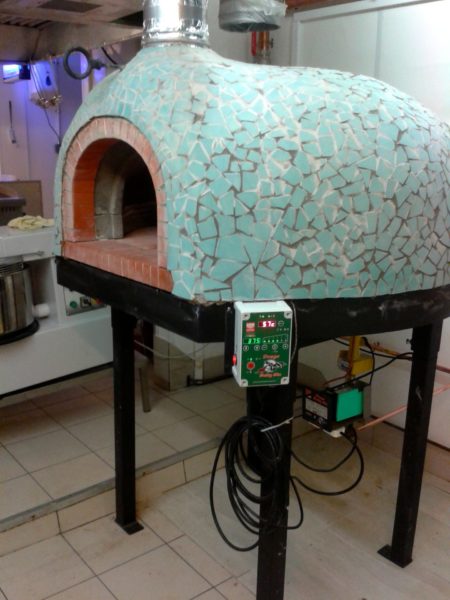 florentinos tenby, gas pizza oven