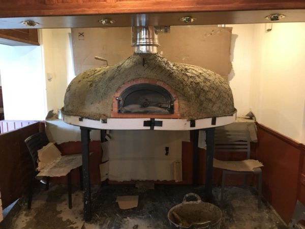 rising sun coltishall, T1500, brick oven, pizza oven, wood burning oven,